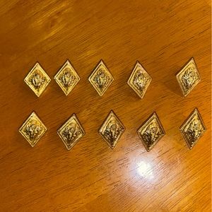 10 Thistle Highland Dancing Costume Buttons.